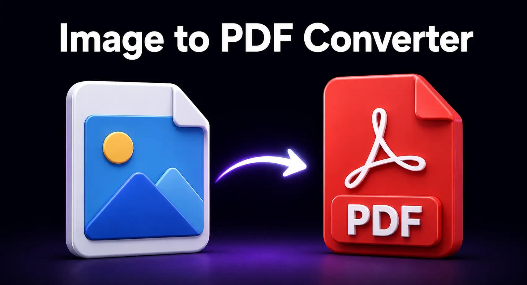 The image to PDF converter shown on a computer, phone and tablet