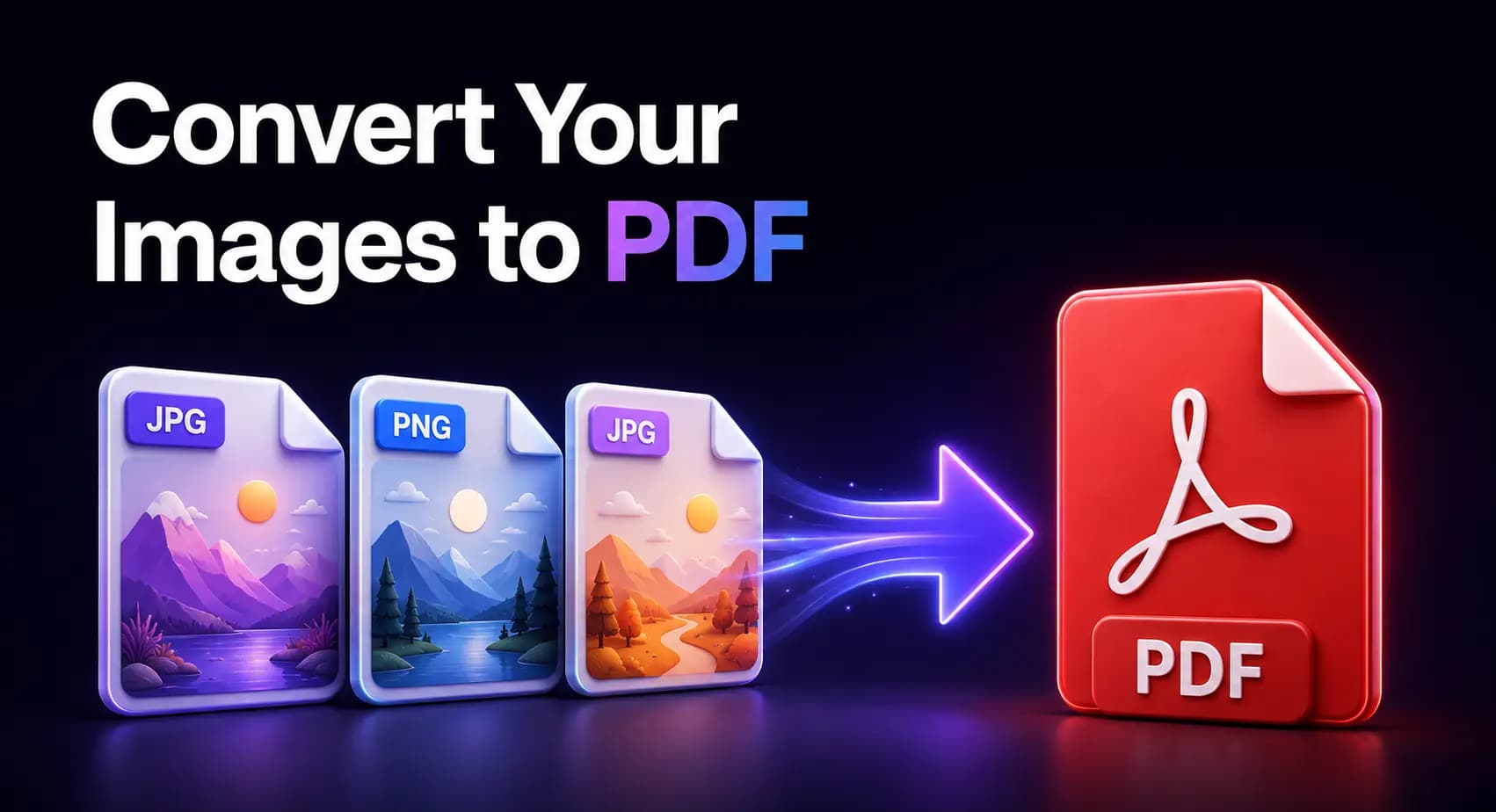 A completed PDF built from a set of pictures, ready to download