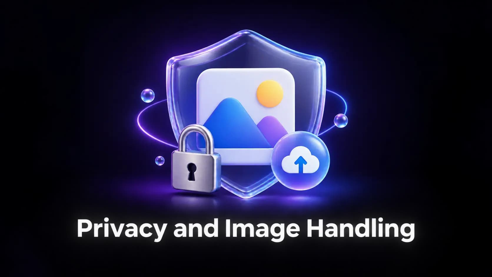 An identity document and a signature page held behind a shield during upload