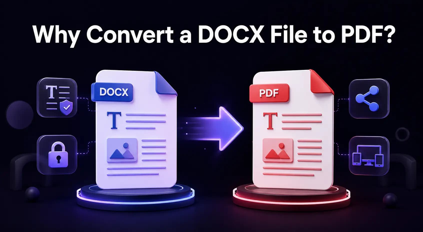 Documents prepared as PDF A résumé, a report and an invoice prepared as PDF pages ready to send
